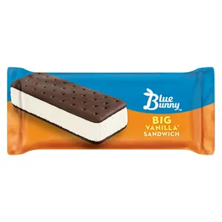 Blue Bunny Big Vanilla Sandwich