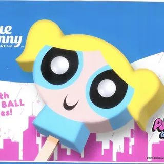 Blue Bunny Powerpuff Girls Bubbles Bar
