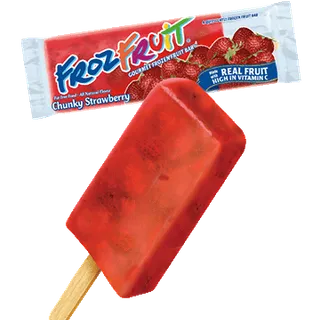 FrozFruit Chunky Strawberry Fruit Bar
